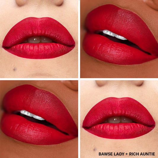 Nonstop Liquid Matte Mini Duo: Bawse Lady + Rich Auntie