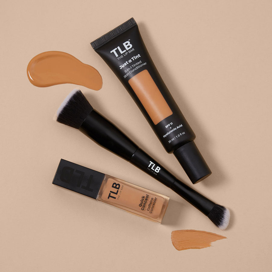 Beige Bombshell / Honey Concealer / Complexion Brush