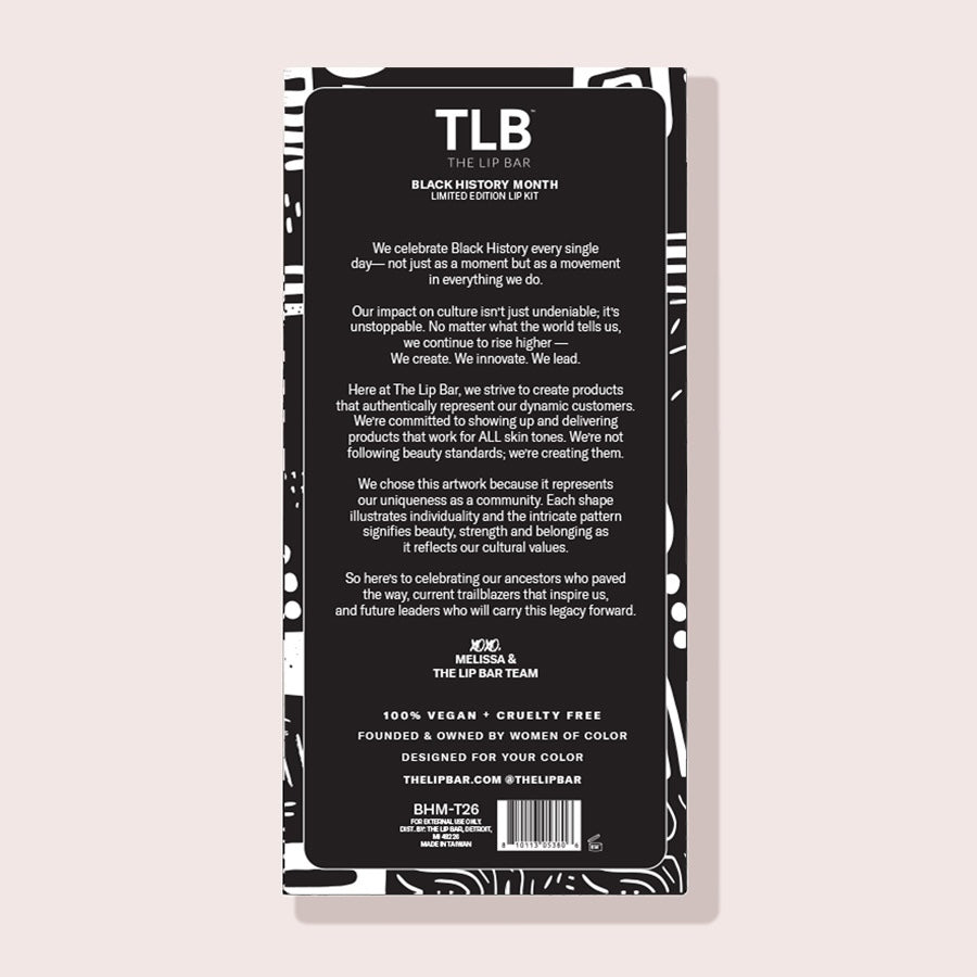 Black History Month Limited Edition Lip Kit