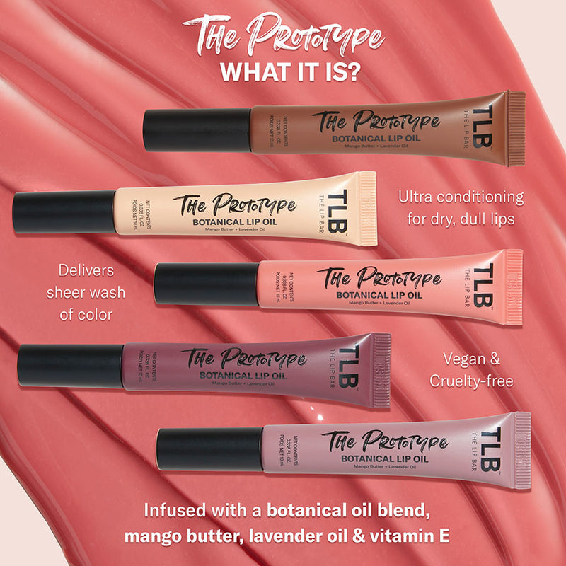 The Prototype Botanical Lip Oil Detail 2