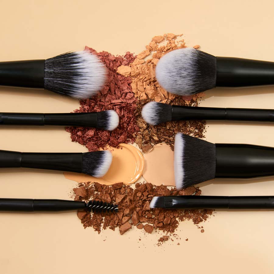 The Lip Bar Double Duty Makeup Brush Kit