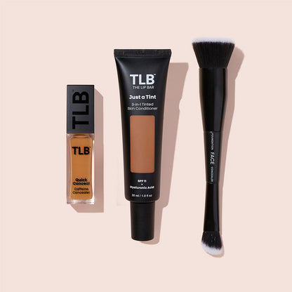 Honey Dip / Cinnamon Concealer / Complexion Brush